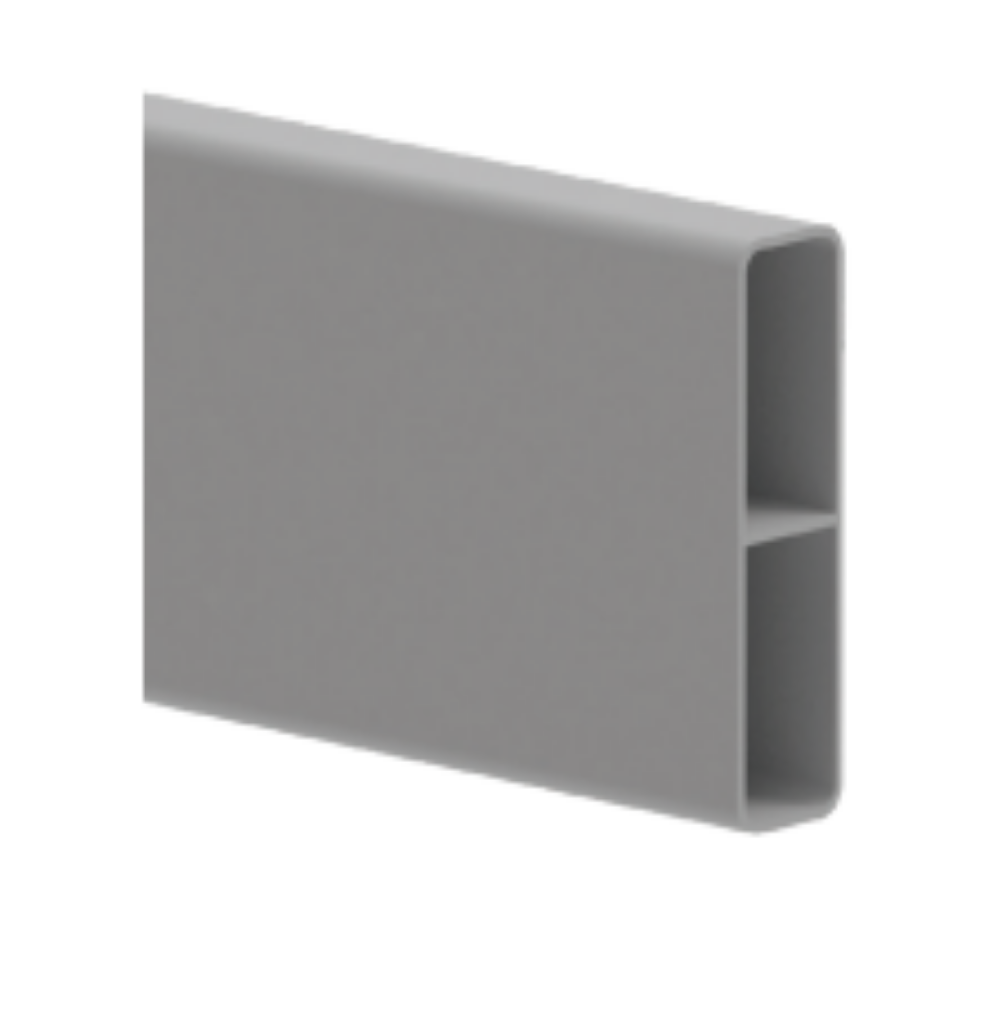 65x16mm Aluminium Slat With Centre Web