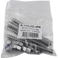Packaged screw kit with visible label on a white background