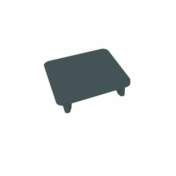 Aluminium Post Cap | 50x50mm | 4 Lugs