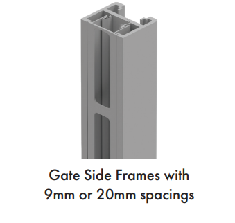 XPRESS Plus Horizontal Gate Kit | ALUMAWood | 9mm or 20mm Spacing