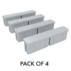 65mm End Cap Aluminium | 4 Pack | All Colours