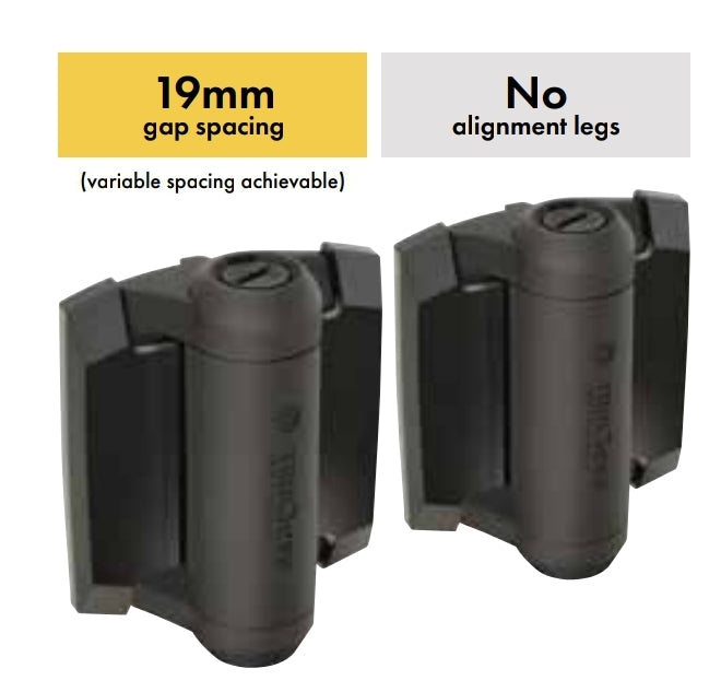 TRUClose Gate Hinges | Pair | Standard or H/D | Black or White Options