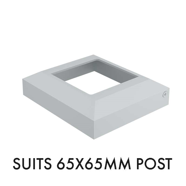 65mm 2PC Domical Post Cover Plate